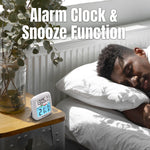 Load image into Gallery viewer, PT-2 Wireless Pool Thermometer alarm  clock & snooze function