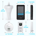 Load image into Gallery viewer, PT-3 Wi-Fi Pool Thermometer size