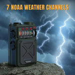 Load image into Gallery viewer, RE40 3-in-1 Retro AM/FM/SW/WB Radio comes with 7 NOAA weather channels