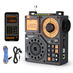 Load image into Gallery viewer, RF320 APP Control Shortwave Radio with antenna and earphones