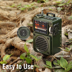 Load image into Gallery viewer, RF750 Retro AM/FM/SW/WB Radio details