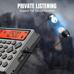 Load image into Gallery viewer, RF757 Shortwave Radio supports FM stereo function