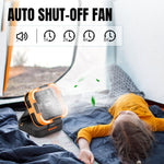 Load image into Gallery viewer, CF3 Rechargeable Camping Fan auto shut-off fan
