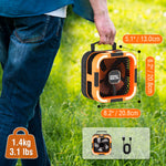 Load image into Gallery viewer, CF3 Rechargeable Camping Fan size & packages content