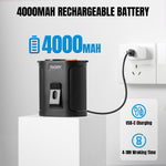 Load image into Gallery viewer, CF6 Portable Waist Fan 4000 mAh rechagreable battery