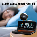 Load image into Gallery viewer, alarm clock & snooze function