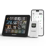 Load image into Gallery viewer, Raddy N80 Smart Wi-Fi Weather Station with APP Control