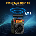 Load image into Gallery viewer, RF750 Plus AM/FM/SW Shortwave Radio with T-type Antenna