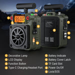 Load image into Gallery viewer, RF750 Plus AM/FM/SW Shortwave Radio buttons description