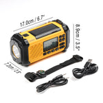 Load image into Gallery viewer, Raddy SH-906 Emergency Radio size