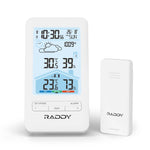 Load image into Gallery viewer, Raddy V4 Wireless Weather Station with digital display on a white background
