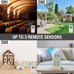 Load image into Gallery viewer, V5 Wireless Weather Station up to 3 remote sensors