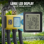 Load image into Gallery viewer, Raddy WS-8 Sprinkler Timer LCD dsdisplay