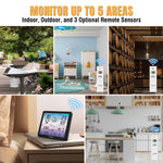 Load image into Gallery viewer, VP7 Professional Weather Station monitor up to 5 areas