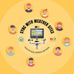 Load image into Gallery viewer, WF-100SE Weather Station syncs with weather sites