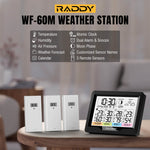 Load image into Gallery viewer, WF-60M weather station total functions instructions banner