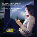 Load image into Gallery viewer, NW3 Emergency Radio comes with 2000mah power bank