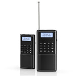 Load image into Gallery viewer, RD23 Tragbares DAB Radio black version