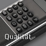 Load image into Gallery viewer, RD23 Tragbares DAB Radio keypad