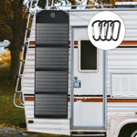 Load image into Gallery viewer, SP120 120W Foldable Solar Panel installation on the car