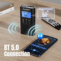 RF886 Bluetooth Shortwave Radio