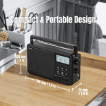 Load image into Gallery viewer, RF206 Portable Shortwave Radio
