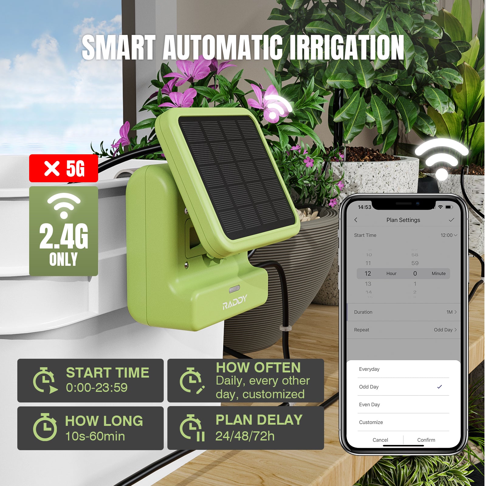 WS-2 Solar Drip Irrigation Kit