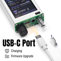 ATS200 Shortwave Radio comes with USB-C port