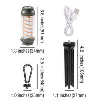 CL-1 Camping Lantern size