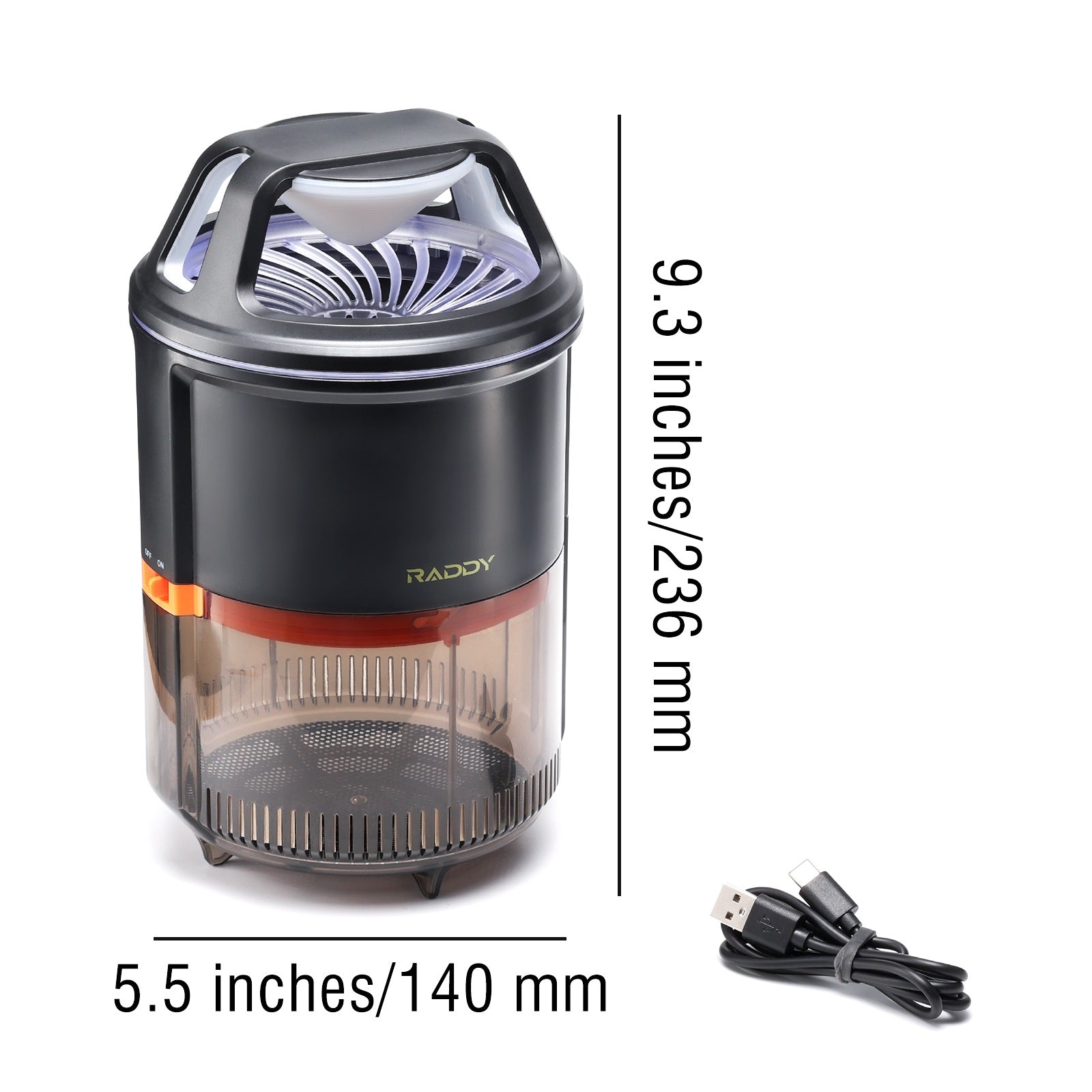 MS-1 Indoor Insect Trap size