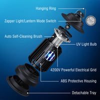 MZ-1 Outdoor Bug Zapper details instructions 