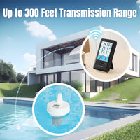 PT-3 Wi-Fi Pool Thermometer up to 300 feet transmisson range