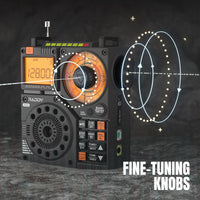 RF320 APP Control Shortwave Radio fine-tuning  knobs