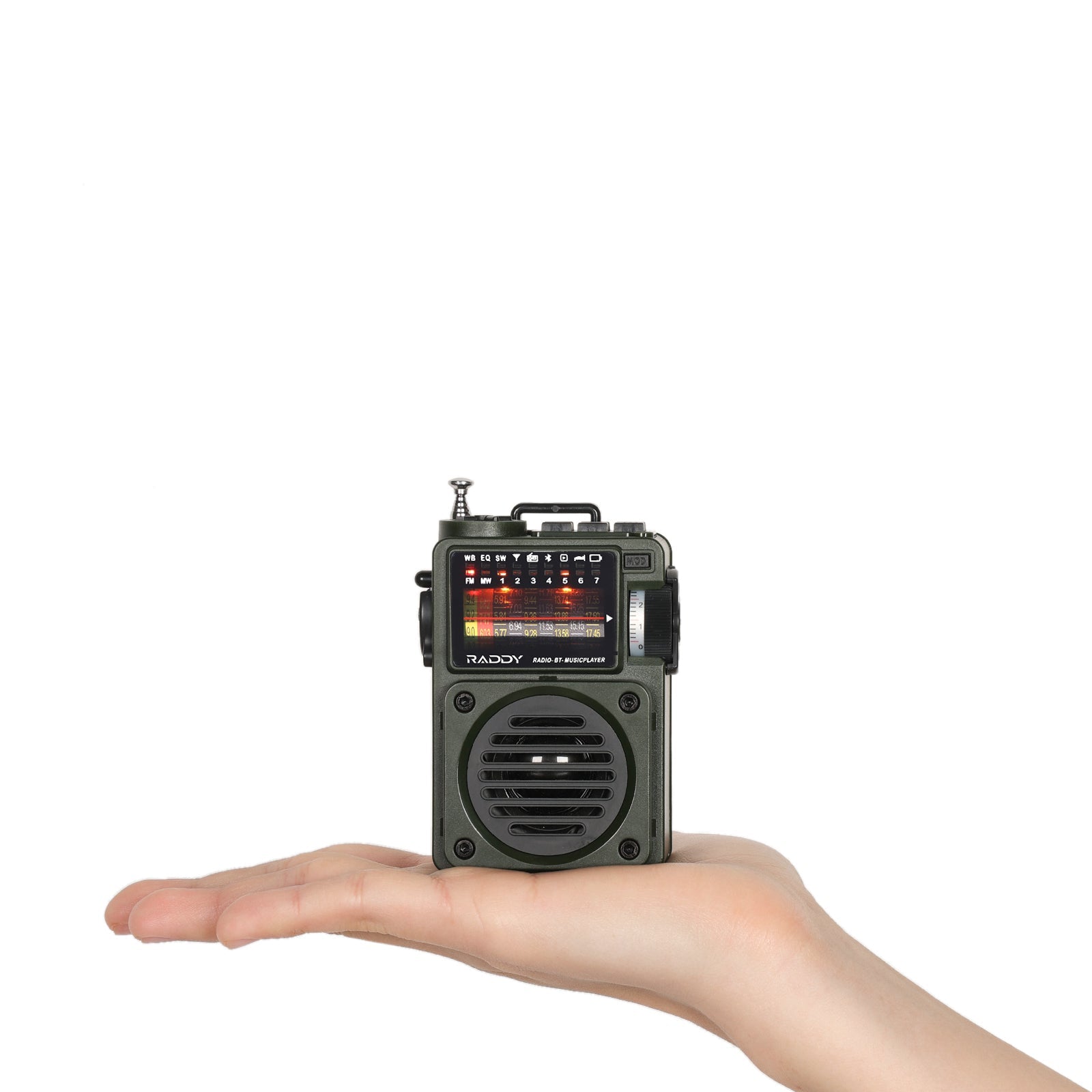 RF750 Retro AM/FM/SW/WB Radio mini size