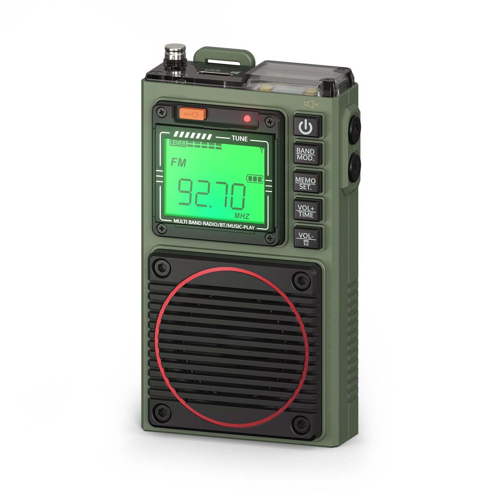 RF75A APP Control SW Radio green version 