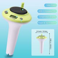 PT-5 Solar Pool Thermometer size & details