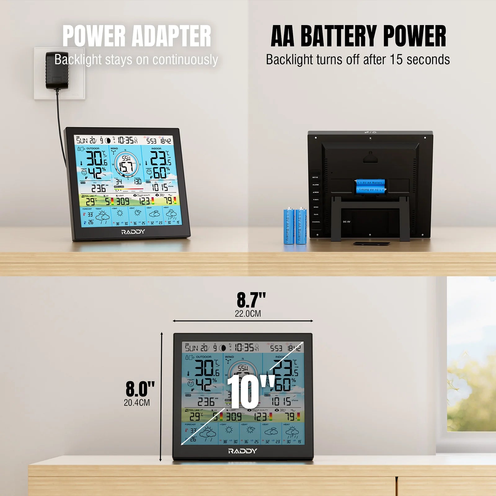 WF-120P Professional Weather Station