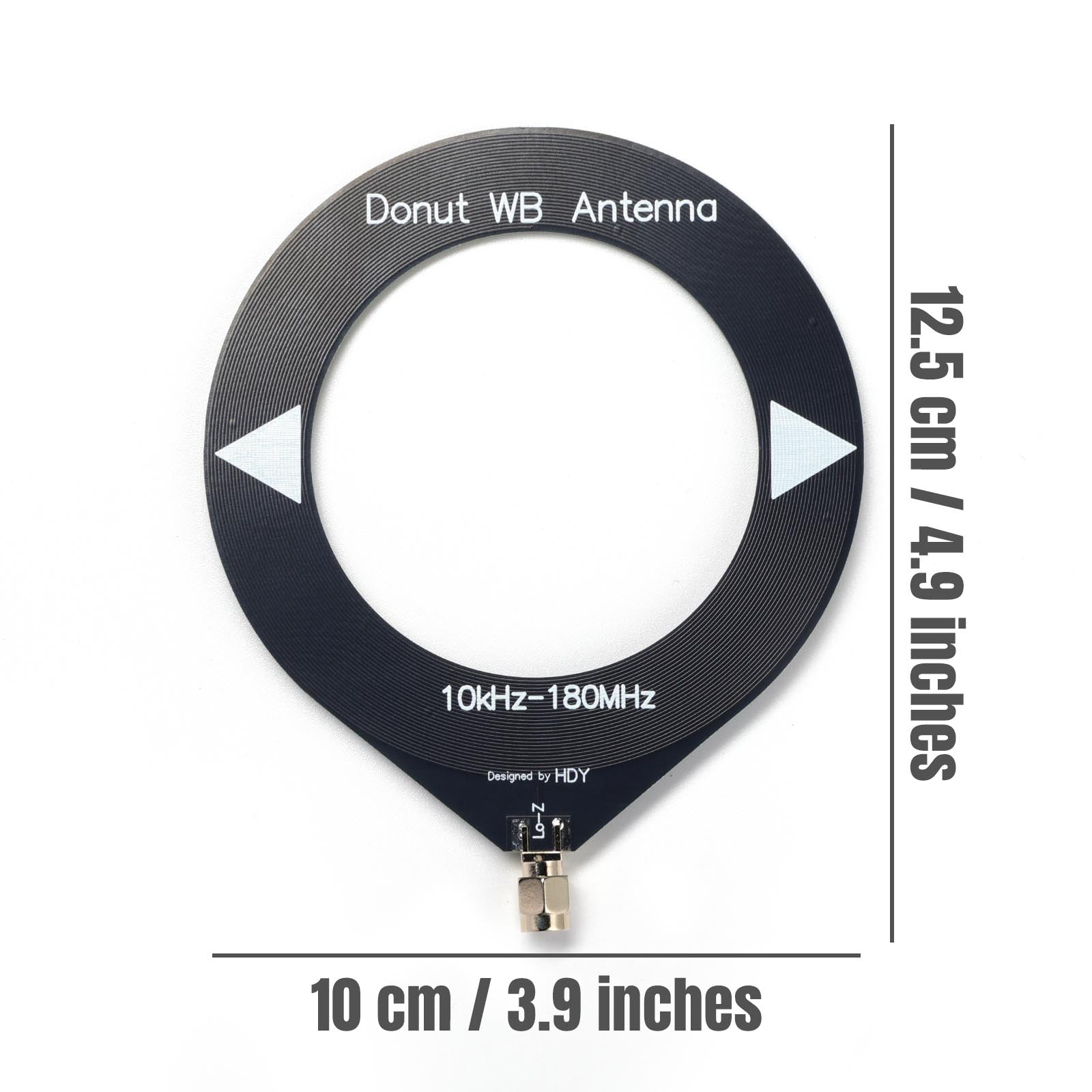 Raddy Donut WB Antenna size