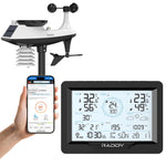 Load image into Gallery viewer, Raddy MN6 Wi-Fi Weather Station with outdoor sensor
