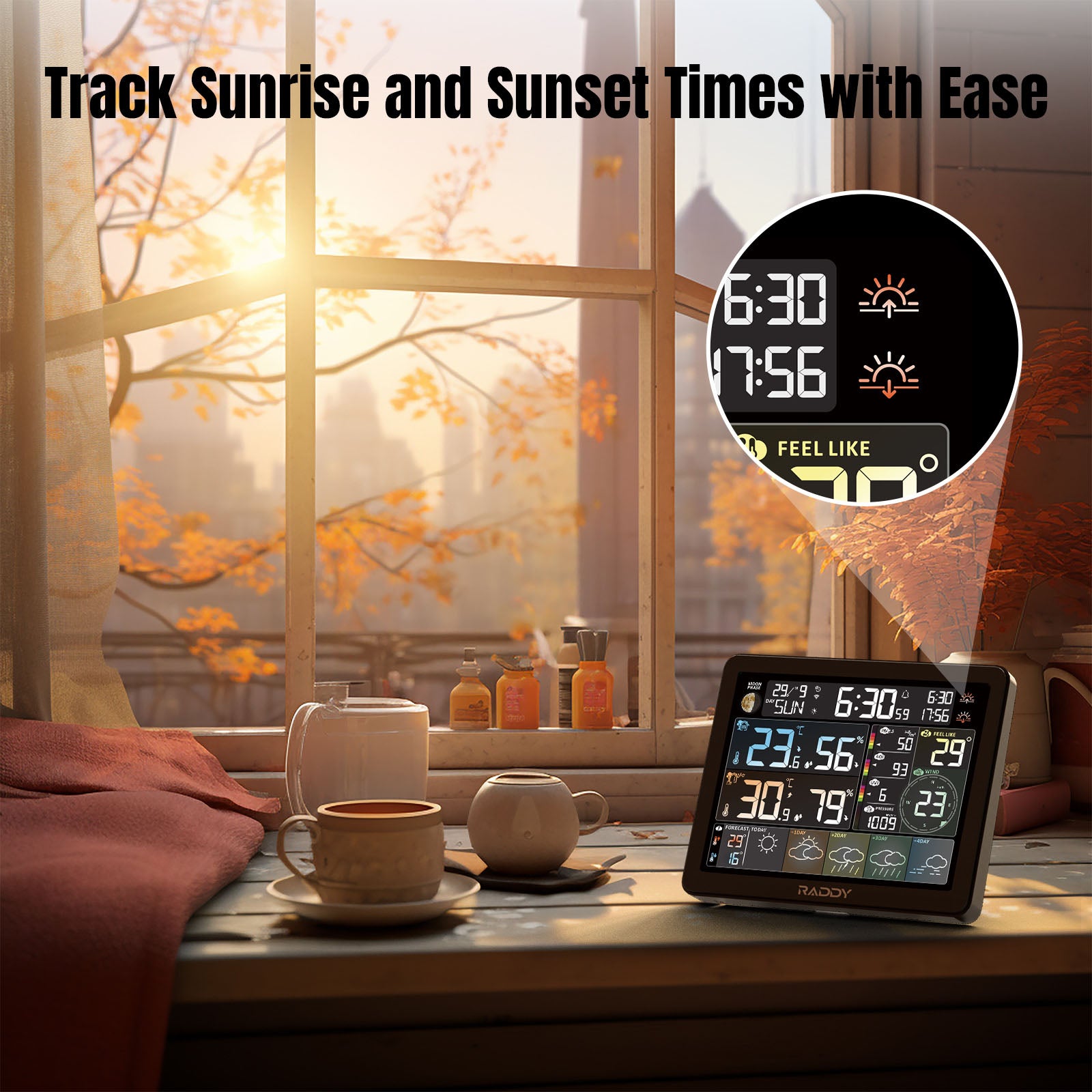 Track Sunrise and Sunset Times with Ease