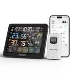 Load image into Gallery viewer, Raddy N80 Smart Wi-Fi Weather Station with APP Control
