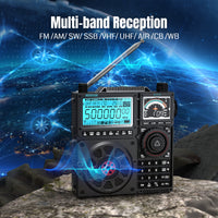 Raddy RF919 radio multi-band reception