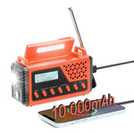 Load image into Gallery viewer, Side view of the SD10 DAB/DAB+ Emergency Radio
