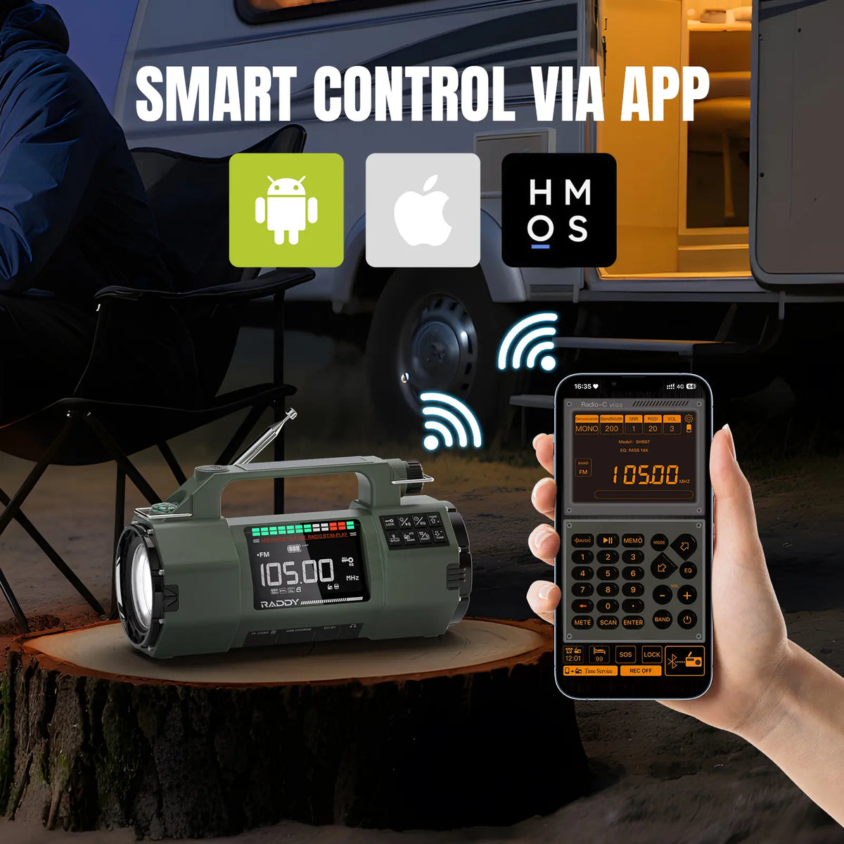SH-907 Emergency Radio – Raddy