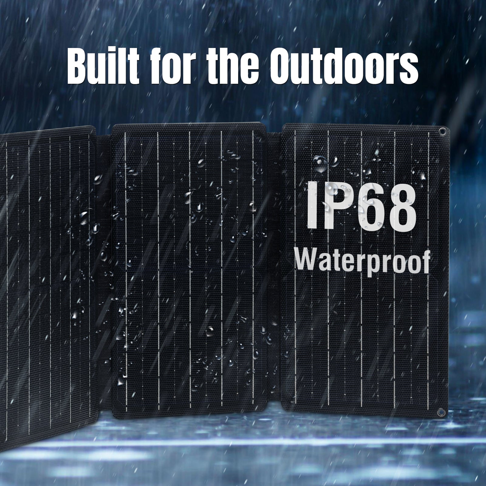 SP30 Portable Solar Panel   IP68 waterproof 