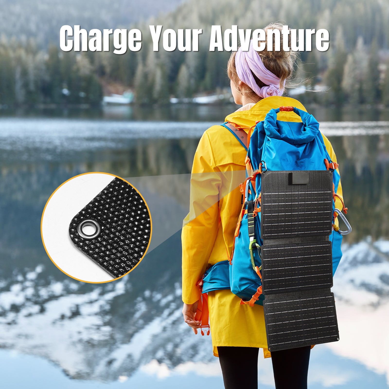 SP30 Portable Solar Panel   charge your adventure