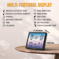 VP7 Professional Weather Station  multi-functional display 