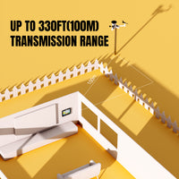 WF-100SE Weather Station up to 330 ft transmisson range