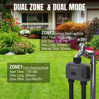 WS-3 WiFi Sprinkler Timer dual zone  & dual mode