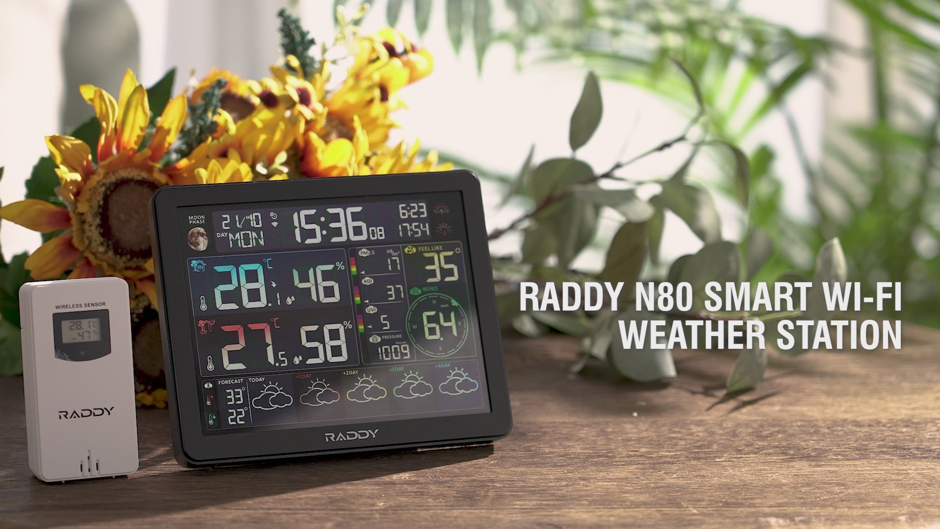 N80 Smart Wi-Fi Weather Station